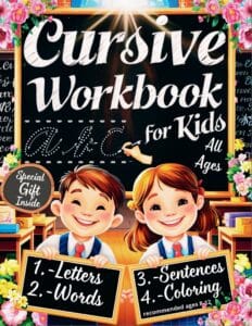 PORTADA CA cursive workbook for kids