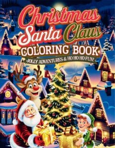 PORTADA CA CHRISTMAS SANTA CLAUS COLORING BOOK