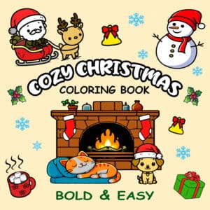 Xmas Coloring Front Cover Final small size