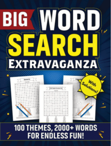 Front Cover of Wordsearch Book
