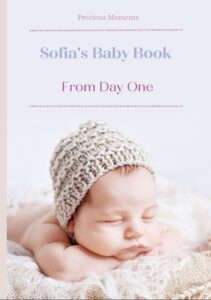 Sofias Baby Book from Day One okladka