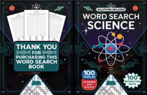 Word Seach Science Book Cover for Reviews